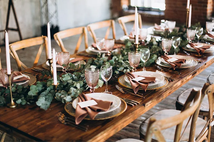 spring wedding napkin folds