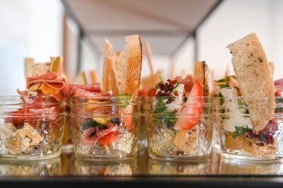 spring brunch charcuterie cups